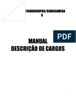 Manual de Descrição de Cargos