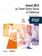 Anuari 2013 del Tercer Sector Social