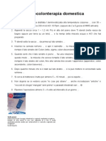 18 - MMS - ACI-Argento Colloidale Ionico 10 Ppm. - Idrocolonterapia Domestica