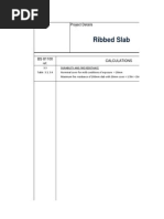 Ribbed Slab: Project Details