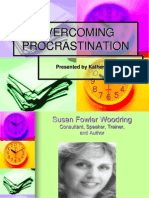Overcoming Procrastination: Presented by Katherine Ward