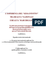 L'Esperienza Del "Sessantotto" Tra Realta' Nazionale E Realta' Marchigiana