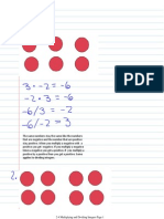 Multiplying and Dividing Integers