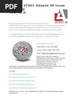 ISO27001 Release of v3.0 Mapping Tool - FREE download available