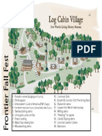 Frontier Fall Fest Activity Map--Log Cabin Village