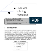 Topic 9 Problemsolving Processes