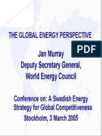 A Swedish Energy Strategy For Global