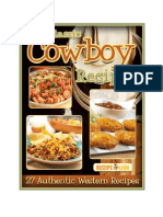Classic Cowboy Recipes 27 Authentic Western Recipes