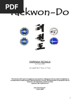 Dispensa Tecnica Taekwondo Pdf