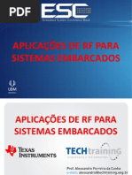 Alessandro Cunha - RF Para Sistemas Embarcados - ESC Brazil 2013