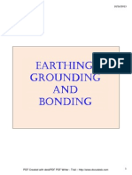 Earthing, Grounding and Bonding