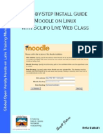 Step-By-Step Install Guide Moodle On Linux With Sclipo Live Web Class On Linux v1.4