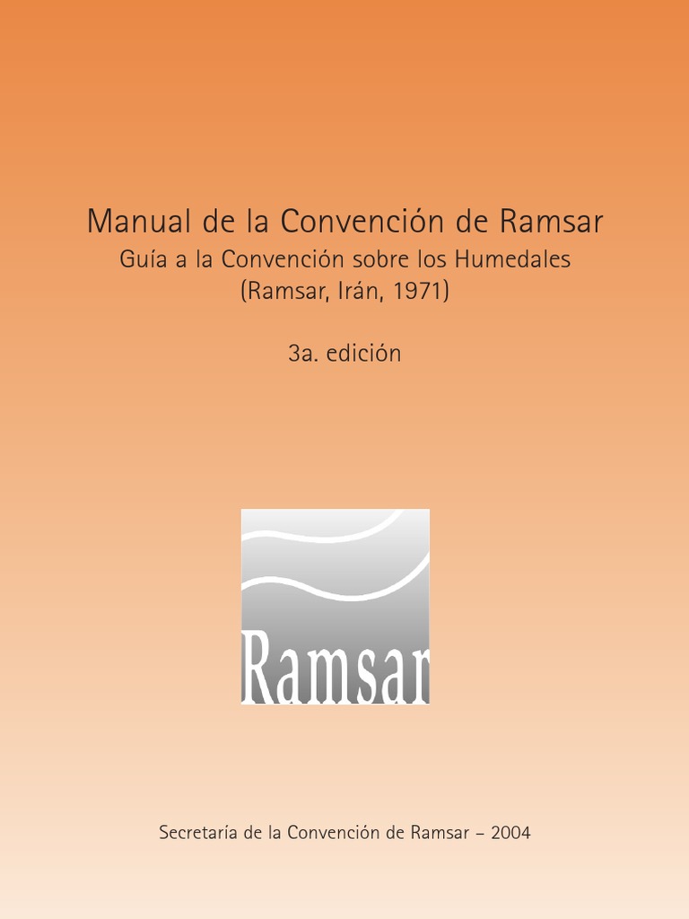 Manual Convencion Ramsar - 3º Ed - 2004 | PDF | Humedal | Union ...