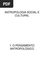 Antropologia Social e Cultural - Sintese