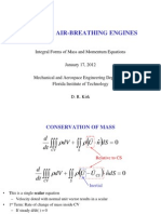 4261 Mass and Momentum Equations