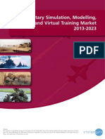 The Military Simulation, Modelling, and Virtual Training Market 2013-2023