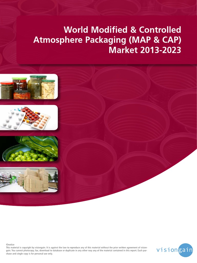 World Modified & Controlled Atmosphere Packaging (MAP & CAP) Market ...