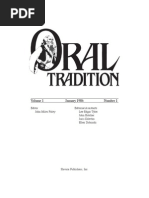 Download Oral Tradition 1-1 by cuardai SN176603320 doc pdf