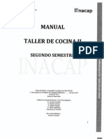 Manual Taller de Cocina II - Segundo Semestre