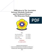 Gender Differences in The Association Between Metabolic Syndrome and Periodontal Disease: The Hisayama Study