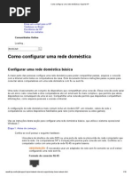 Como configurar uma rede doméstica com Win7