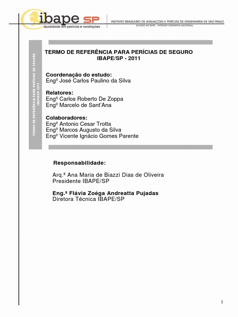 Em Qual Documento De Pericia Devem Ficar Evidenciados