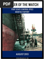 Download OOW - PSC Monthly Report 201308 by Officer of the Watch SN176625887 doc pdf