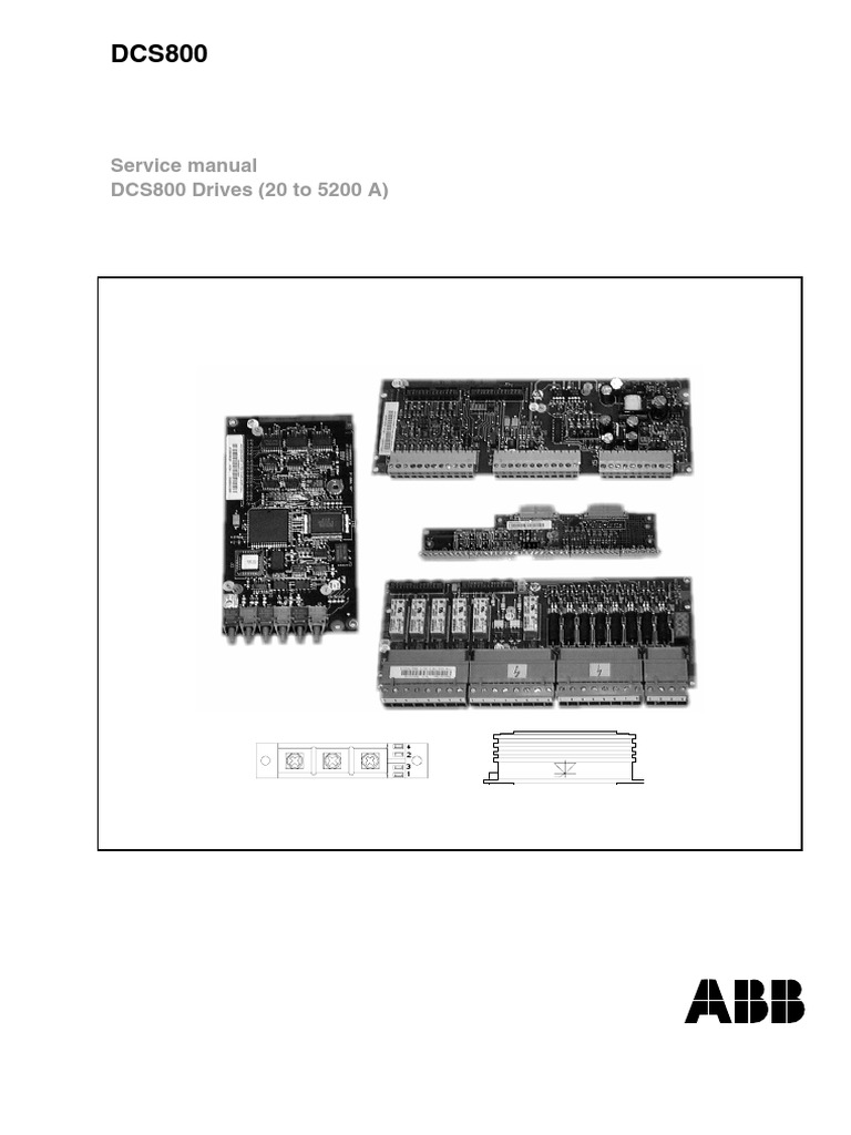 DCS800 Service Manual Overview | PDF | Fuse (Electrical) | Electrical ...