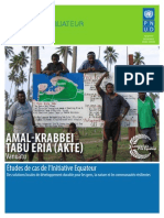 Études de cas de l’Initiative Equateur: AMAL-KRABBEI 
TABU ERIA (AKTE), Vanuatu