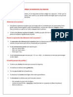 Rediger Correctement Une Reponse