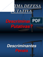 LEGÍTIMA DEFESA PUTATIVA - original