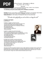 Download Dead Poets Society Movie Supplement Handout With Worksheets by elenas224 SN176658897 doc pdf