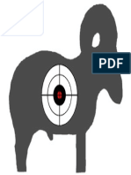 Ram Bullseye target