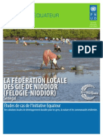 Études de Cas de L'initiative Equateur: FÉDÉRATION RÉGIONALE DES GROUPEMENTS DE PROMOTION FÉMININE DE LA RÉGION DE ZIGUINCHOR (FRGPF-Z), Sénégal