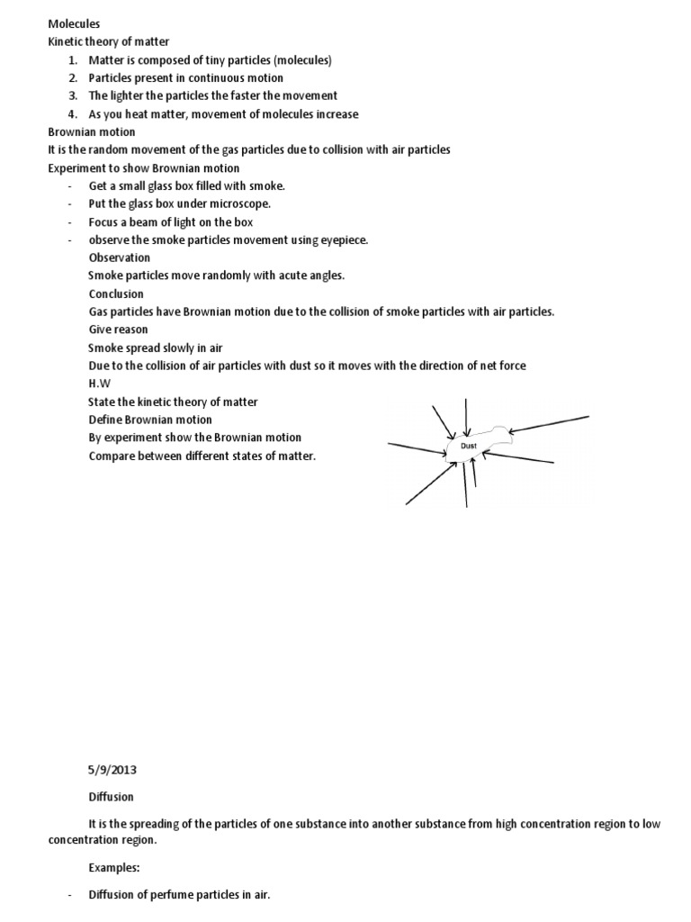 Grade 9 Physics Pdf Diffusion Thermometer