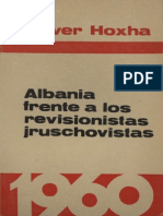Albania frente a los revisionistas jruschovistas - Enver Hoxha (1960)