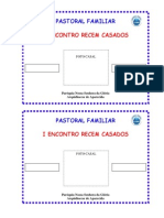 Capa Para Sacolinha - Encontro Recem Casados - Modelo 2