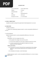 Download Lesson Plan Ohm Law by aries triwidajati SN17671147 doc pdf