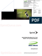 SprintGurus - Novatel Merlin C777 - Get Started Guide