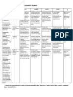 Journal Rubric