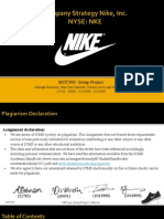 Mgt300 - Nike Strategic Analysis