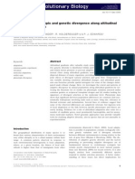 Keller Et Al. 2013 Plasticidad Altitudinal