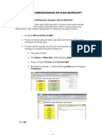 Langkah Membina Soalan Menggunakan Ms Excel