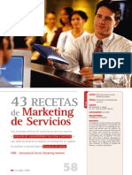 43 Recetas Marketing de Servicios