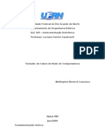 Projeto Testador de Cabos de Rede