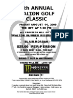 Walton Golf Classic: TH Annual