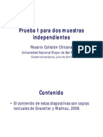 Prueba T para Muestras Independientes RCollaton140713