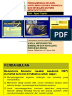 Pengembangan Aplikasi Instrumen Bimbingan Dan Konseling Dengan Microsoft Excel