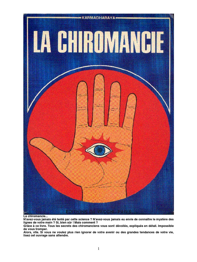 La Chiromancie Karmadharaya Lecture Processus Science