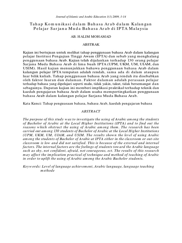Bahasa Arab Pdf